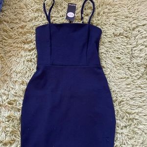 Navy Blue formal homecomings dress